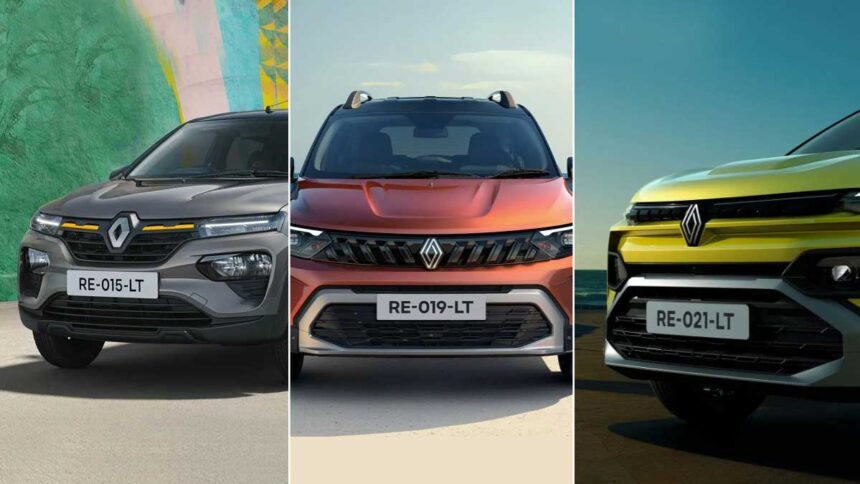Renault is offering huge discounts on its 3 popular cars: Kwid, Triber and Kiger.